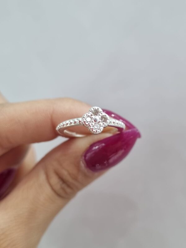 ANILLO de plata rodinada modelo ""OLBIA" - Image 3