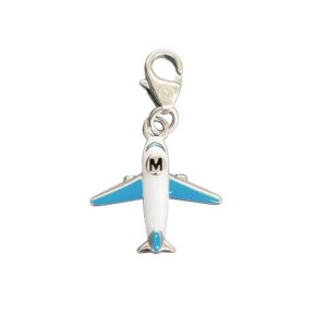 DIJE DE PLATA LINEA MONONA MODELO AVION