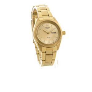 RELOJ TRESSA CITI-D-10 DORADO SUMERGIBLE CON CALENDARIO