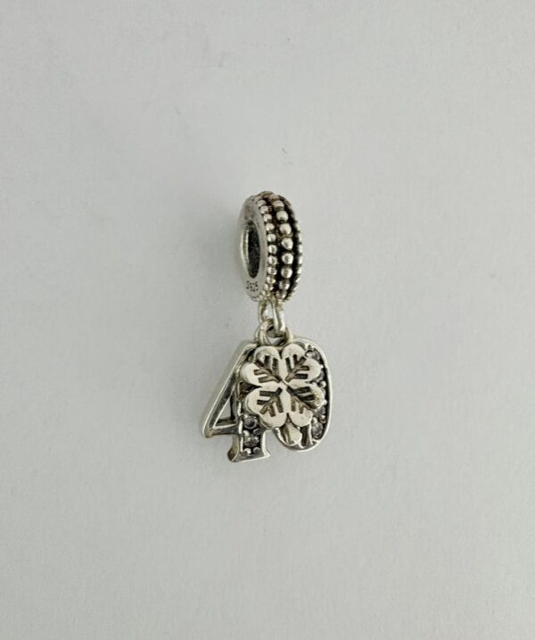 CHARMS de plata "Trebol con 40" - Image 3
