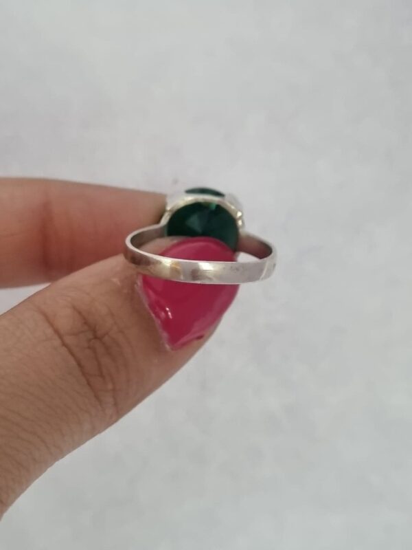 ANILLO de plata con cristal europeo N16 - Image 4