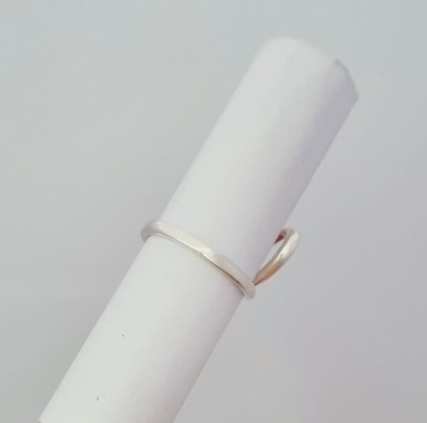 ANILLO de plata modelo "CORAZÓN"  N°10 - Image 2