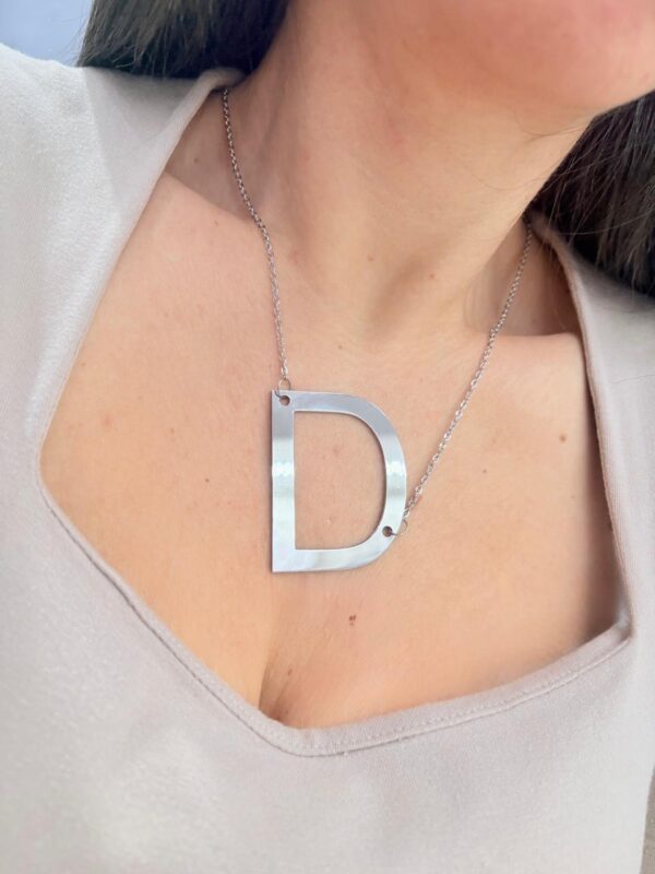 CONJUNTO DE ACERO DISEÑO CADENA CON INICIAL "D"