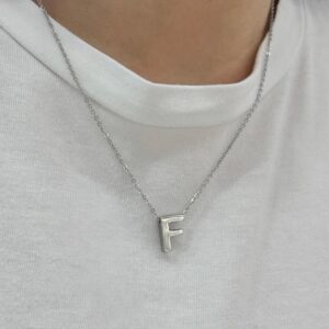 CONJUNTO de acero diseño con incial "F"