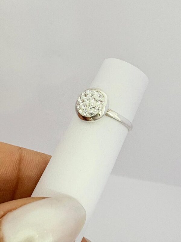 ANILLO de plata diseño "CIRCULO"  N°13 - Image 3