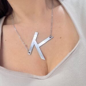 CONJUNTO DE ACERO DISEÑO CADENA CON INICIAL "K"