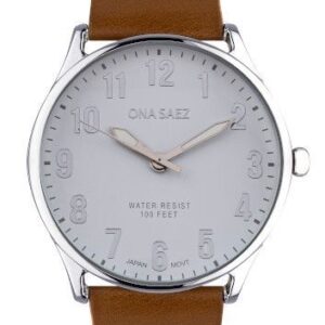 RELOJ ONA SAEZ modelo 4001.014 con CUERO