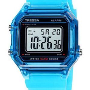 RELOJ TRESSA MODELO CASEY-03 TURQUESA DIGITAL