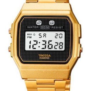 RELOJ TRESSA MODELO BRISA-02 DORADO DIGITAL