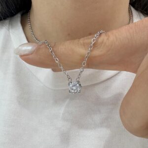 CONJUNTO de acero con dije de 7mm