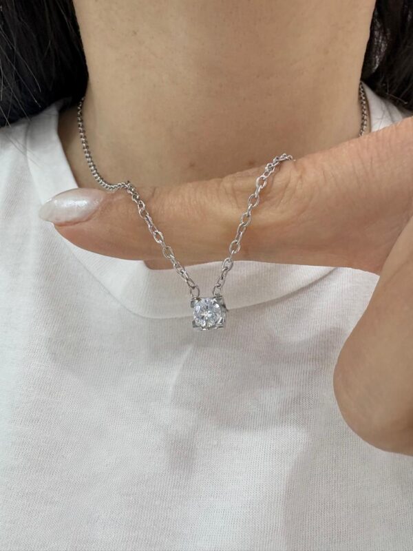 CONJUNTO de acero con dije de 7mm