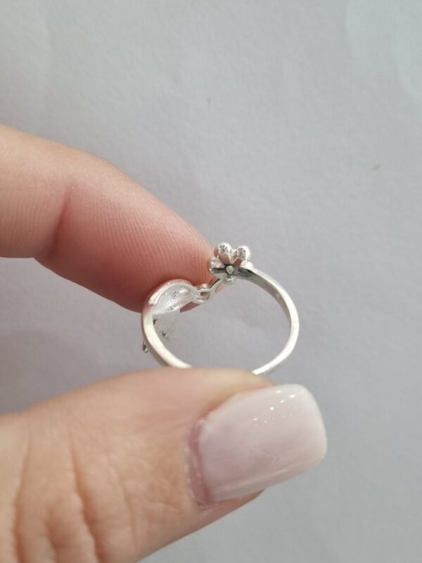 ANILLO de plata diseño "COLIBRI"  N°13 - Image 4