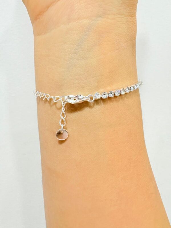 PULSERA de acero blanco diseño "corazón" - Image 2