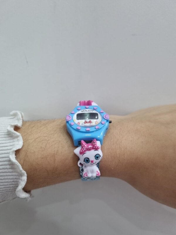 RELOJ PARA NIÑA linea DIGITAL diseño "GATITO" - Image 2