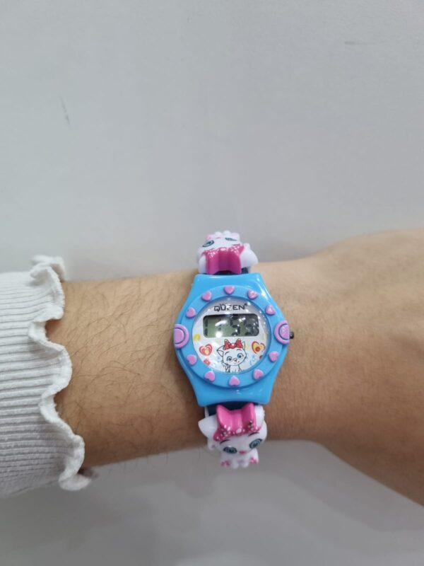 RELOJ PARA NIÑA linea DIGITAL diseño "GATITO" - Image 3