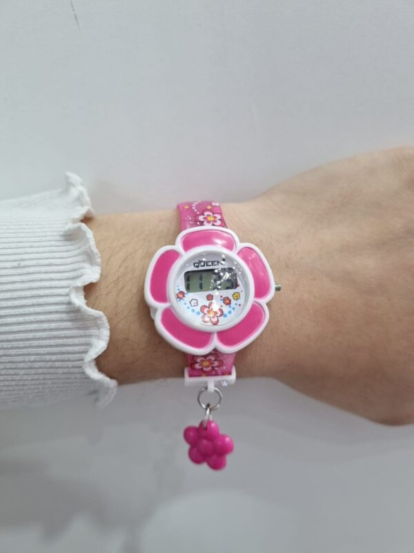 RELOJ PARA NIÑA linea DIGITAL diseño "FLOR" - Image 2