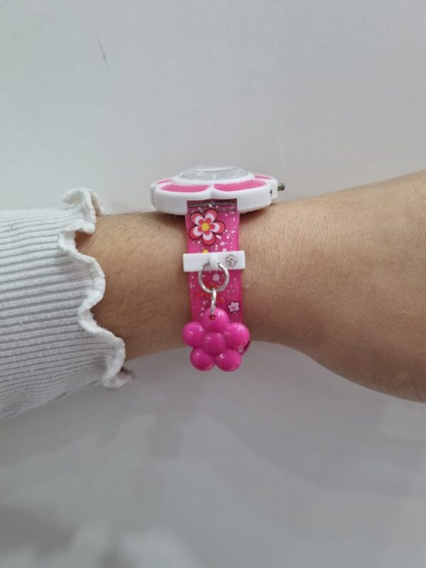 RELOJ PARA NIÑA linea DIGITAL diseño "FLOR" - Image 3
