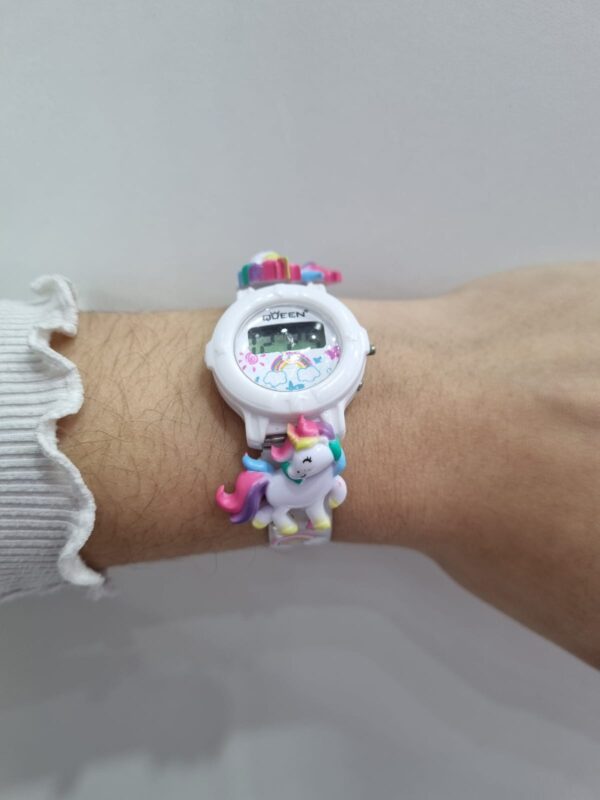 RELOJ PARA NIÑA linea DIGITAL diseño "UNICORNIO" - Image 2