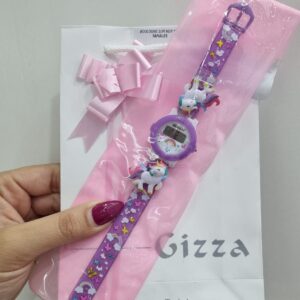 RELOJ PARA NIÑA linea DIGITAL diseño "UNICORNIO"
