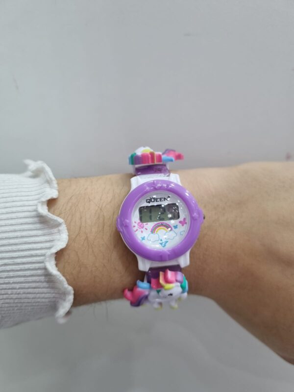 RELOJ PARA NIÑA linea DIGITAL diseño "UNICORNIO" - Image 2