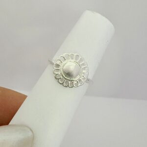 ANILLO de plata modelo "MARGARITA"  N°13