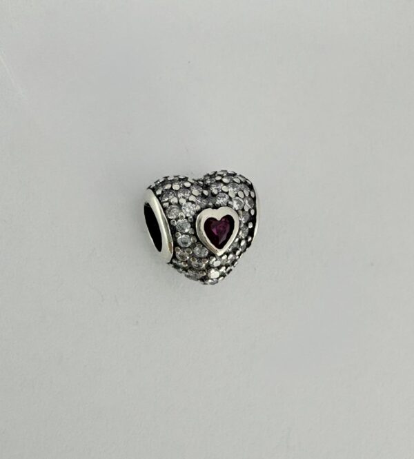 CHARMS de plata "CORAZÓN"