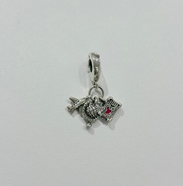 CHARMS de plata "VIAJE"