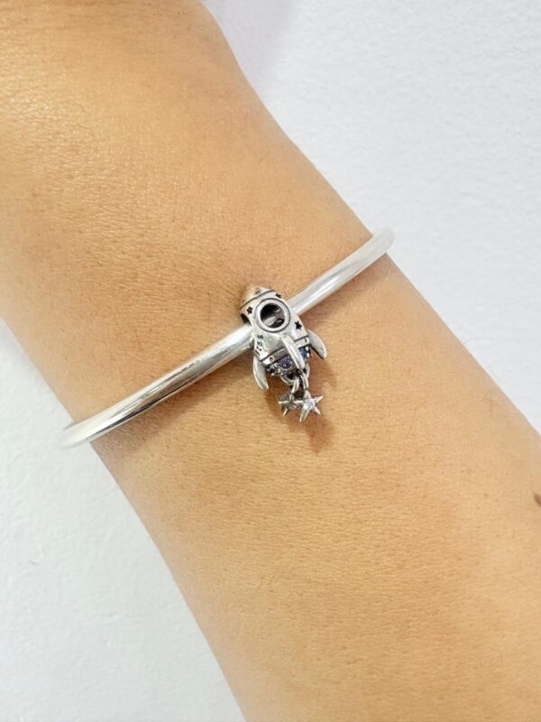 CHARMS de plata "COHETE ESPACIAL" - Image 3