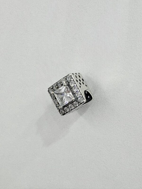 CHARMS de plata "CUADRADO"