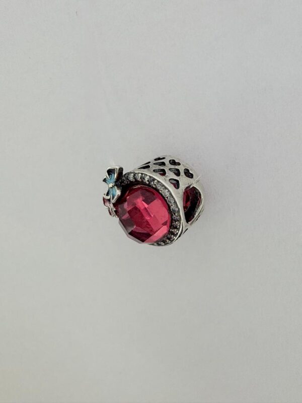 CHARMS de plata "PIEDRA CON MARIPOSAS" - Image 3