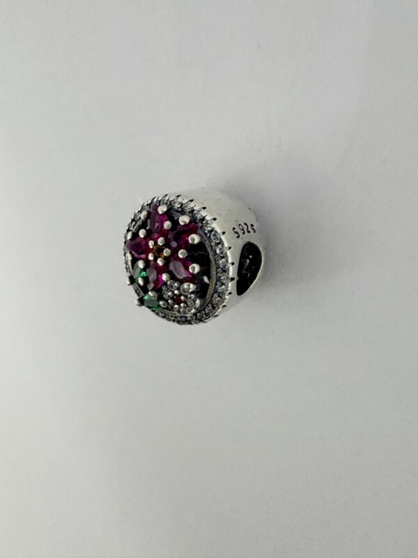 CHARMS de plata "FLORES" - Image 2