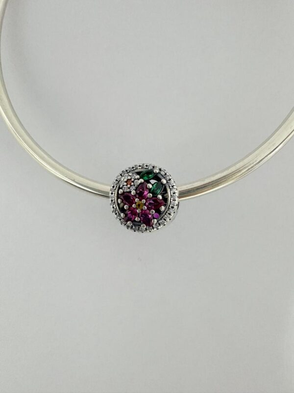 CHARMS de plata "FLORES" - Image 5