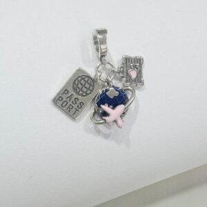 CHARMS de plata "VIAJE"
