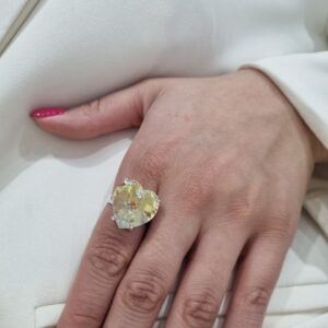 ANILLO de plata modelo "Amore"  N°16