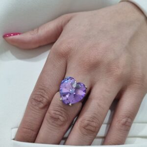 ANILLO de plata modelo "Amore"  N°16