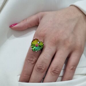 ANILLO de plata modelo "Amore"  N°16