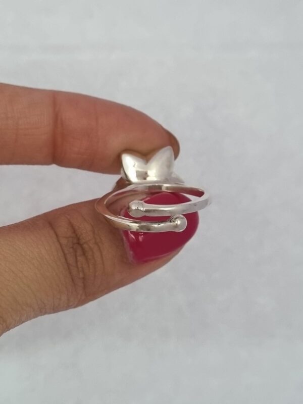 ANILLO de plata con cristal europeo diseño estrella ,regulable - Image 2