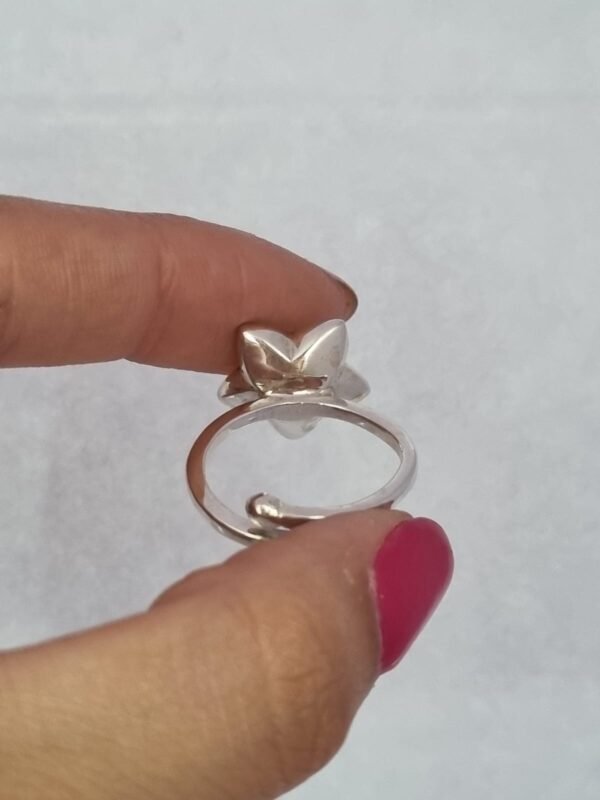 ANILLO de plata con cristal europeo diseño estrella ,regulable - Image 4