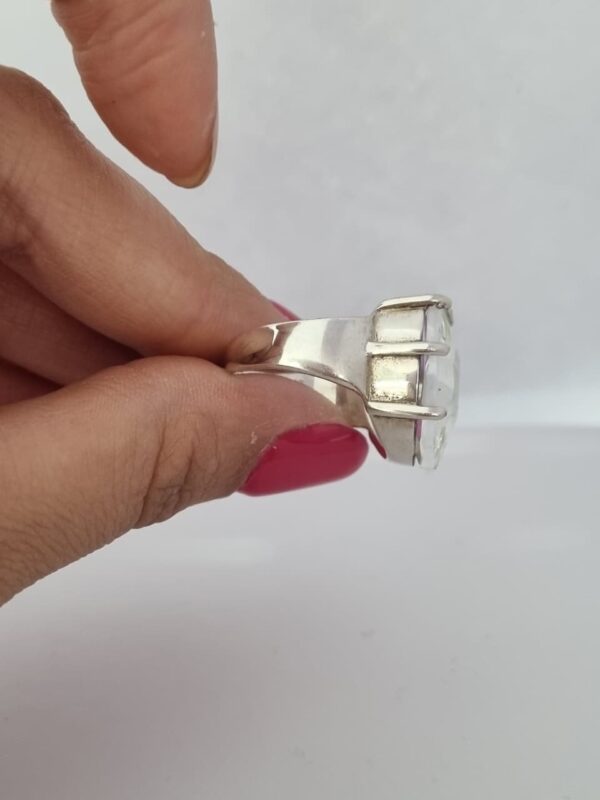 ANILLO de plata modelo Circulo aurora boreal N°15 - Image 4