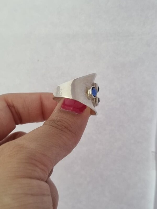 ANILLO de plata con cristal europeo N°19 - Image 2