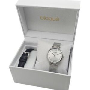 RELOJ BLAQUE SET CON DOBLE MALLA / BQ-257P