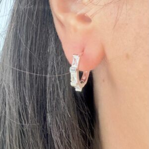 AROS DE ACERO BLANCO MODELO CUBANOS 1,2CM