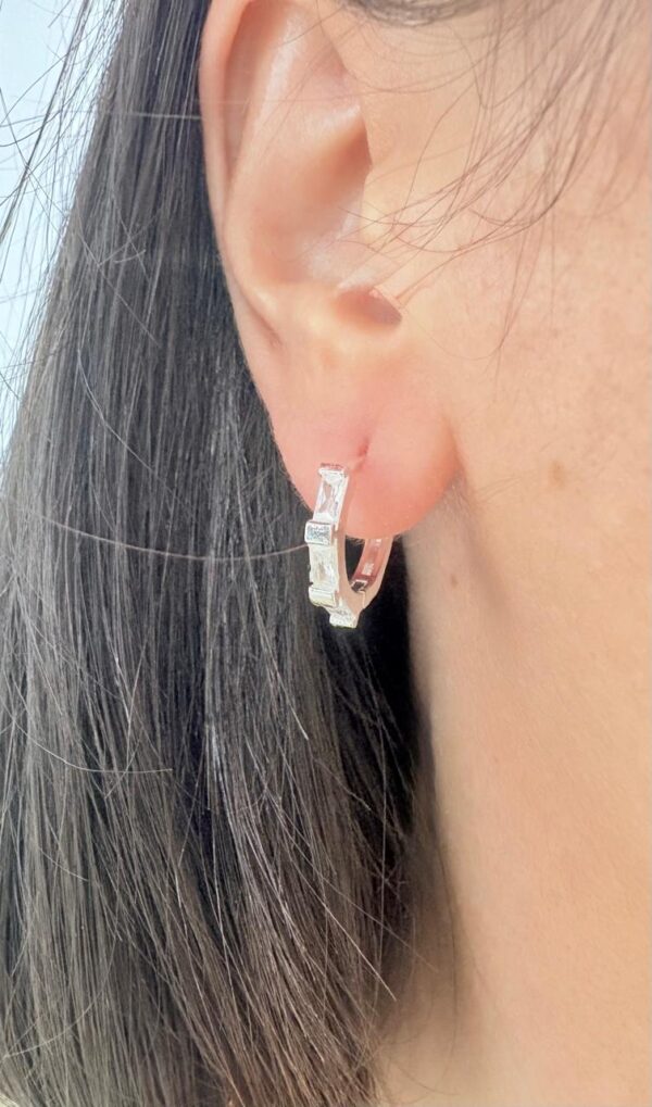 AROS DE ACERO BLANCO MODELO CUBANOS 1,2CM
