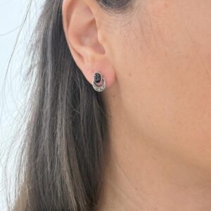 AROS DE PLATA LINEA HINDU MODELO OVAL