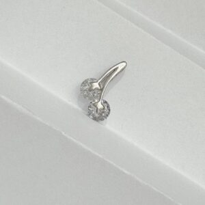 DIJE DE PLATA RODINADA MODELO CHERRY