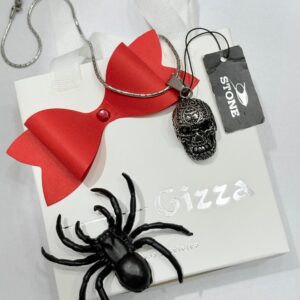 CONJUNTO DE ACERO CON CALAVERA