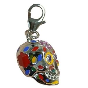 DIJE DE PLATA LINEA MONONA MODELO CALAVERA
