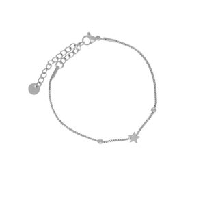 PULSERA DE ACERO CON CENTRO DE ESTRELLA