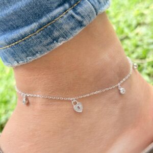 TOBILLETA DE PLATRA RODINADA MODELO CORAZON