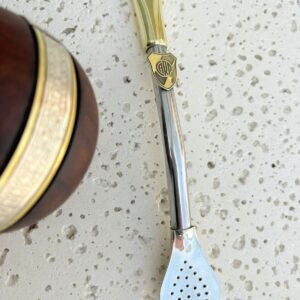 BOMBILLA CON LOGO DE RIVER PLATE